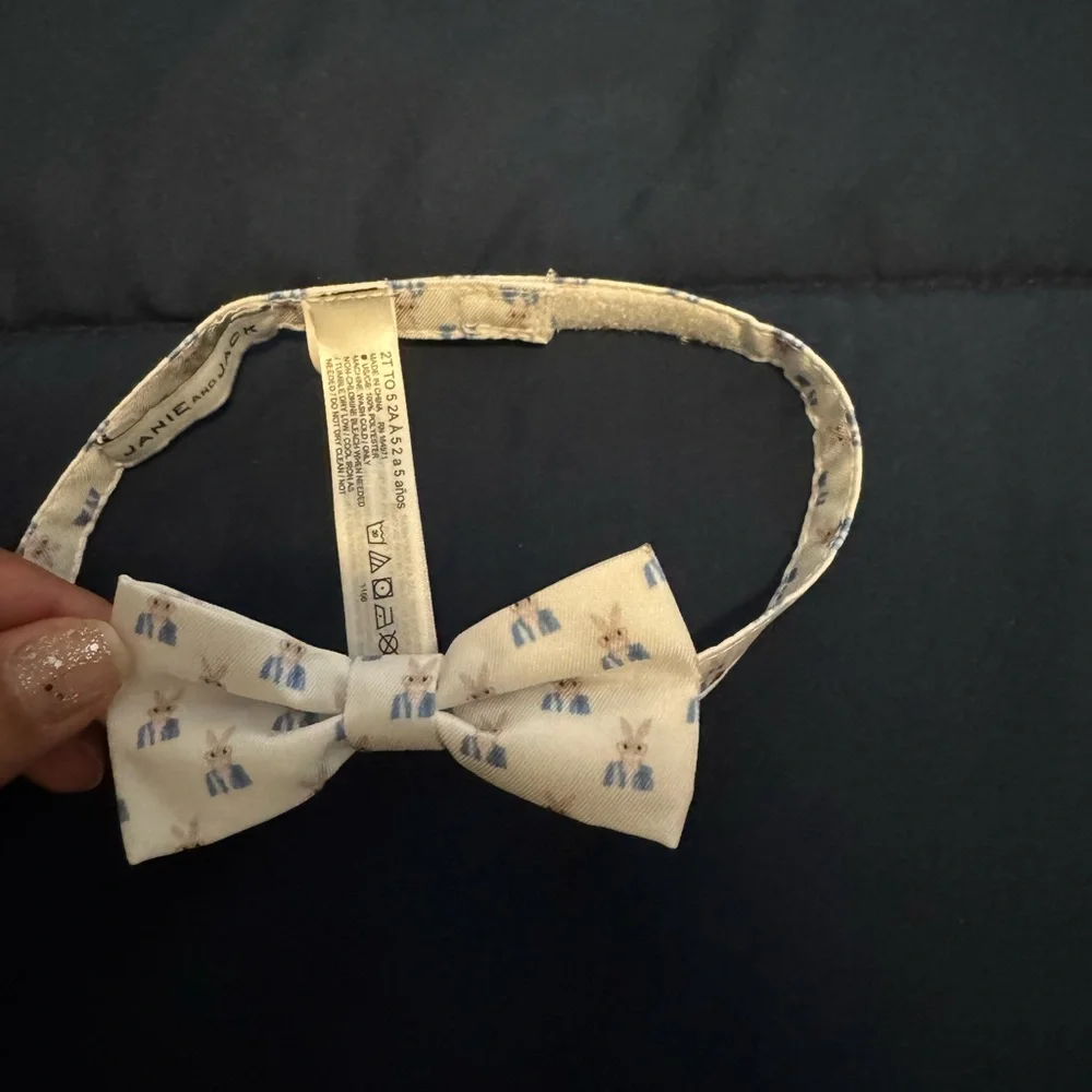 Janie and Jack Bunny Bowtie 2T- 5T